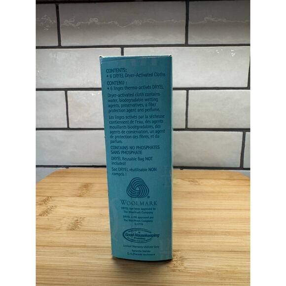 Vintage DRYEL Starter Kit Opened & NIB Refill Cloths At Home Dry Cleaning - Picture 8 of 8